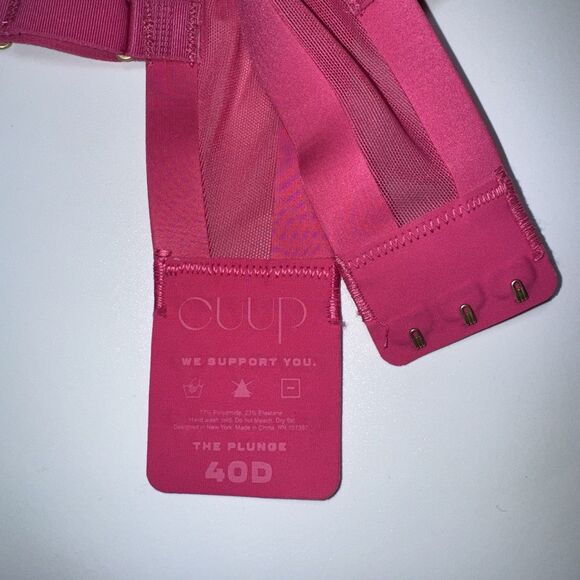 CUUP Sheer Pink Bra - Picture 5 of 10